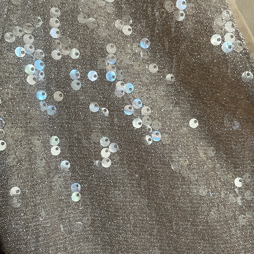 NWT CUPSHE Sequin Flared Sleeve Maxi Dress - Picture 11 of 14